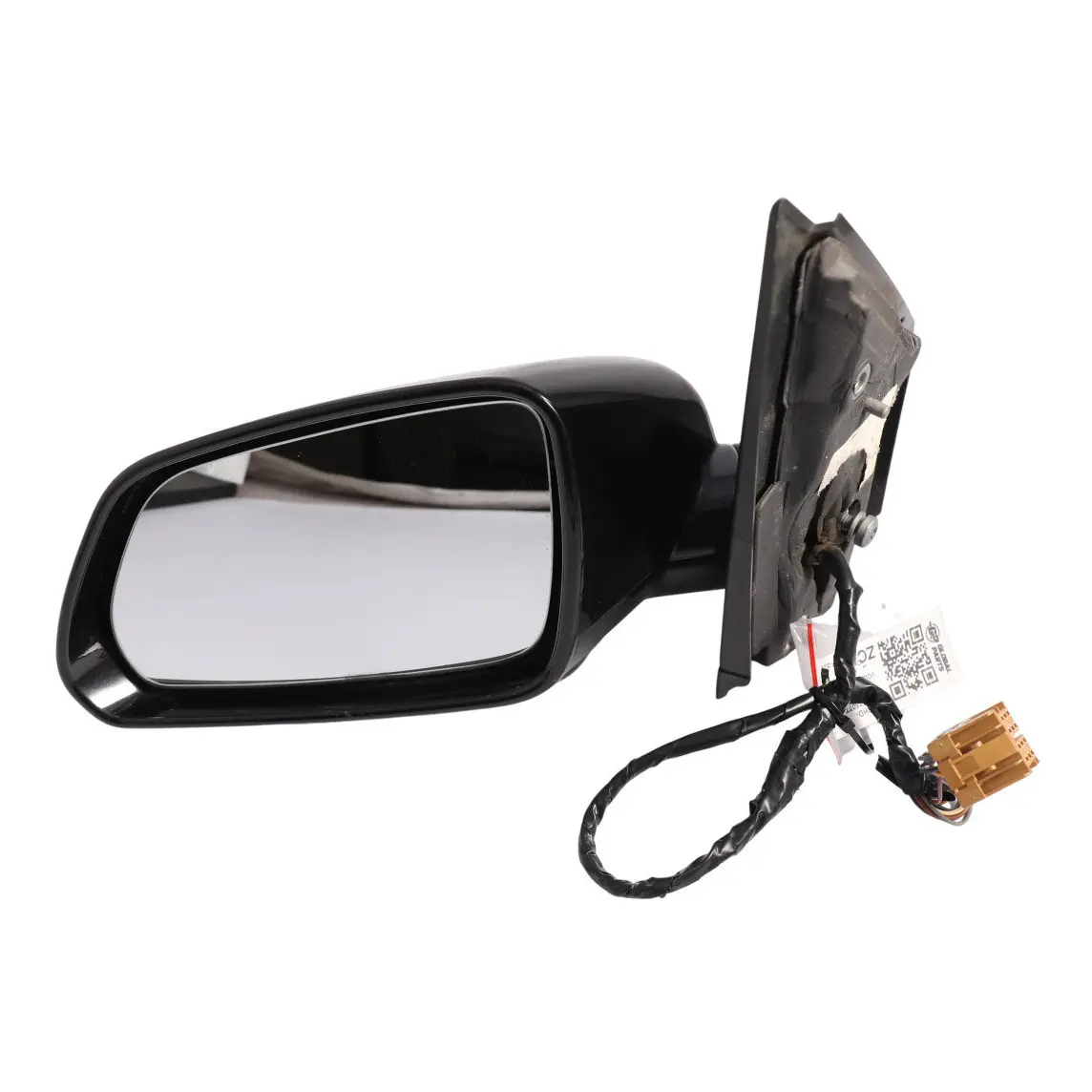 Volkswagen Polo 9N Mk4 Door Mirror Heated Electric Black Left N/S 6Q2857507T