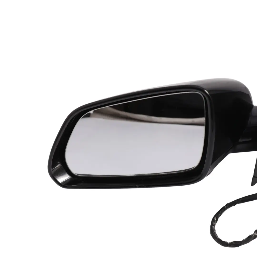 Volkswagen Polo 9N Mk4 Door Mirror Heated Electric Black Left N/S - SKU RHD-6Q2857507T-BLK - Part number 6Q2857507T