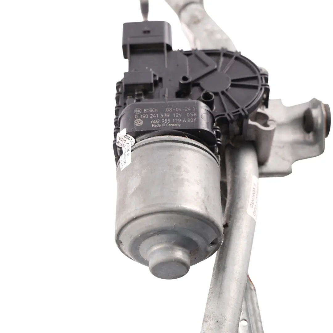 Volkswagen Polo 9N Mk4 Windscreen Wiper Motor Linkage Mechanism - SKU RHD-6Q2955023E - Part number 6Q2955023E