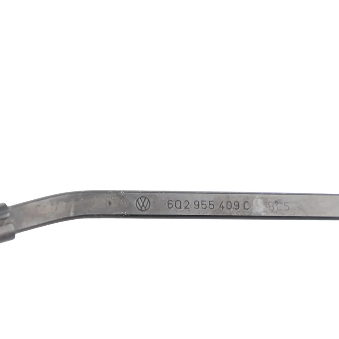 Volkswagen Polo 9N Mk4 Windscreen Wiper Arm Front Left N/S - SKU RHD-6Q2955409C - Part number 6Q2955409C