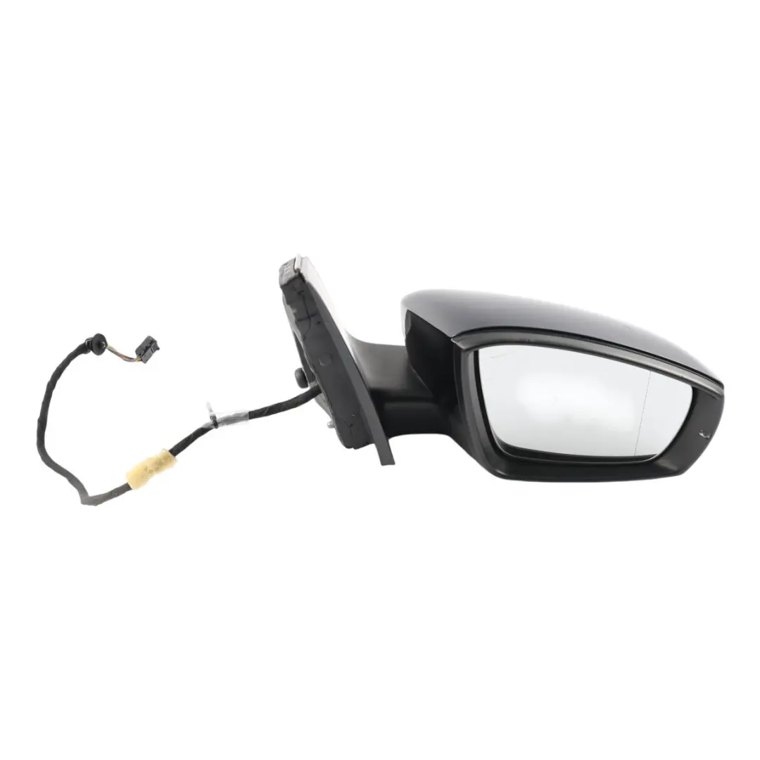 VW Volkswagen Polo 6R 5 Wing Mirror Door Right O/S Deep Black - C9X - SKU RHD-6R2857508R-DBL - Part number 6R2857508R