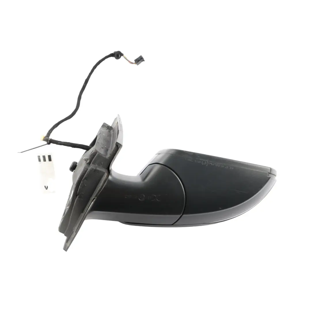 VW Volkswagen Polo 6R 5 Wing Mirror Door Right O/S Deep Black - C9X - SKU RHD-6R2857508R-DBL - Part number 6R2857508R