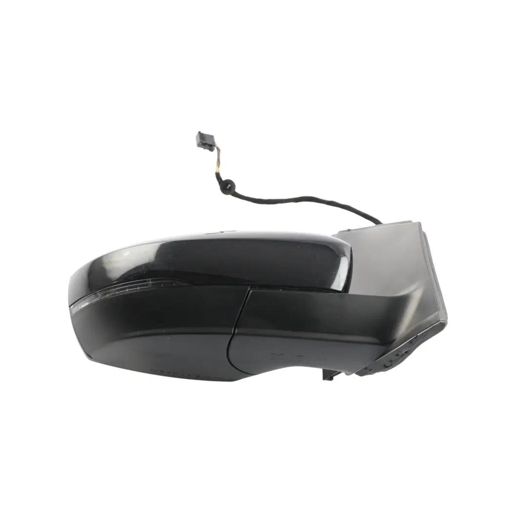 VW Volkswagen Polo 6R 5 Wing Mirror Door Right O/S Deep Black - C9X - SKU RHD-6R2857508R-DBL - Part number 6R2857508R