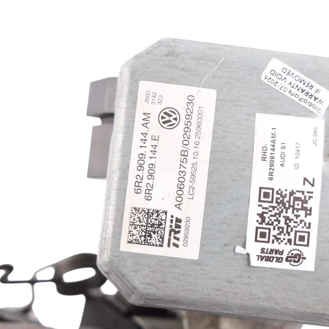 Steering Column Assembly to Audi S1 8X Electric Power with Part number 6R2909144AM Audi S1 8X Electric Power Steering Column Assembly - SKU RHD-6R2909144AM - Part number 6R2909144AM
