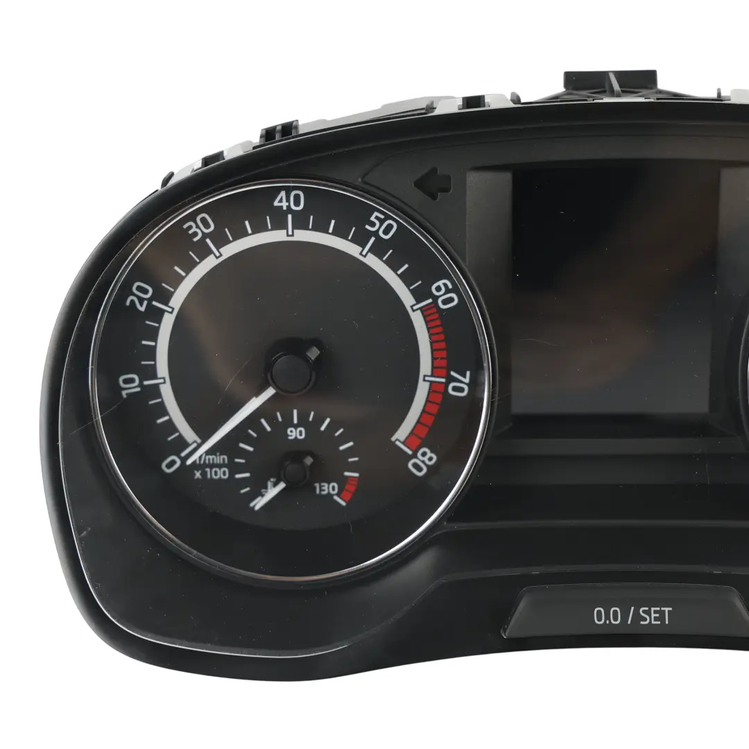 Mk3 Speedometer Instrument Cluster 1.2 TSI Petrol Manual to Skoda Fabia with Part number 6V0920946B Skoda Fabia Mk3 Speedometer Instrument Cluster 1.2 TSI Petrol Manual - SKU RHD-6V0920946B - Part number 6V0920946B