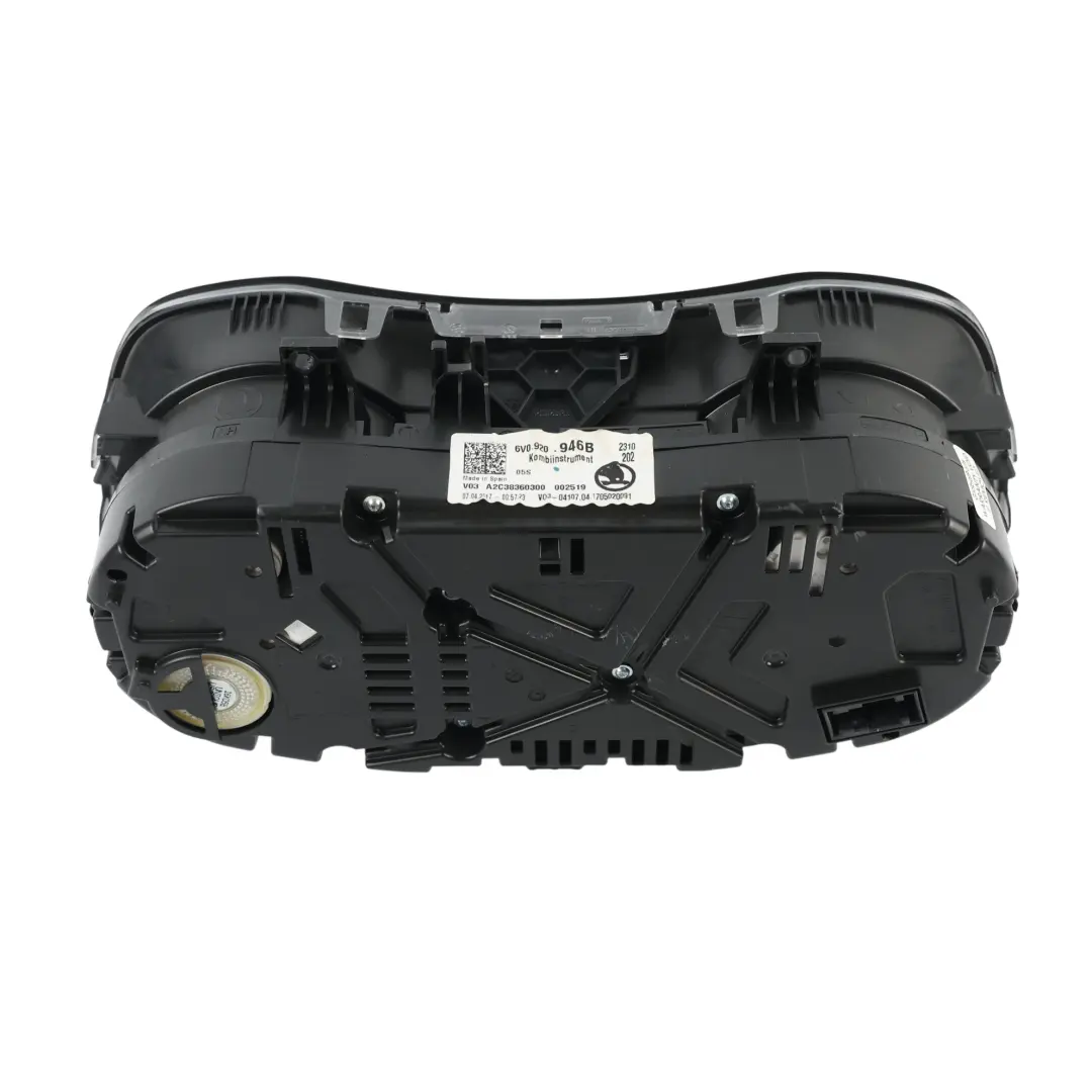 Mk3 Speedometer Instrument Cluster 1.2 TSI Petrol Manual to Skoda Fabia with Part number 6V0920946B Skoda Fabia Mk3 Speedometer Instrument Cluster 1.2 TSI Petrol Manual - SKU RHD-6V0920946B - Part number 6V0920946B