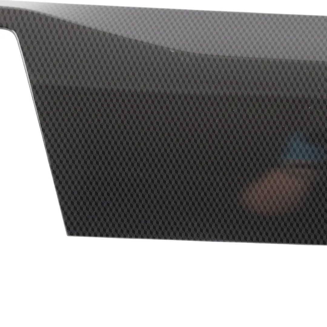 Skoda Fabia NJ Dashboard Trim Cover Interior Panel Carbon Effect - SKU RHD-6V2858418A - Part number 6V2858418A