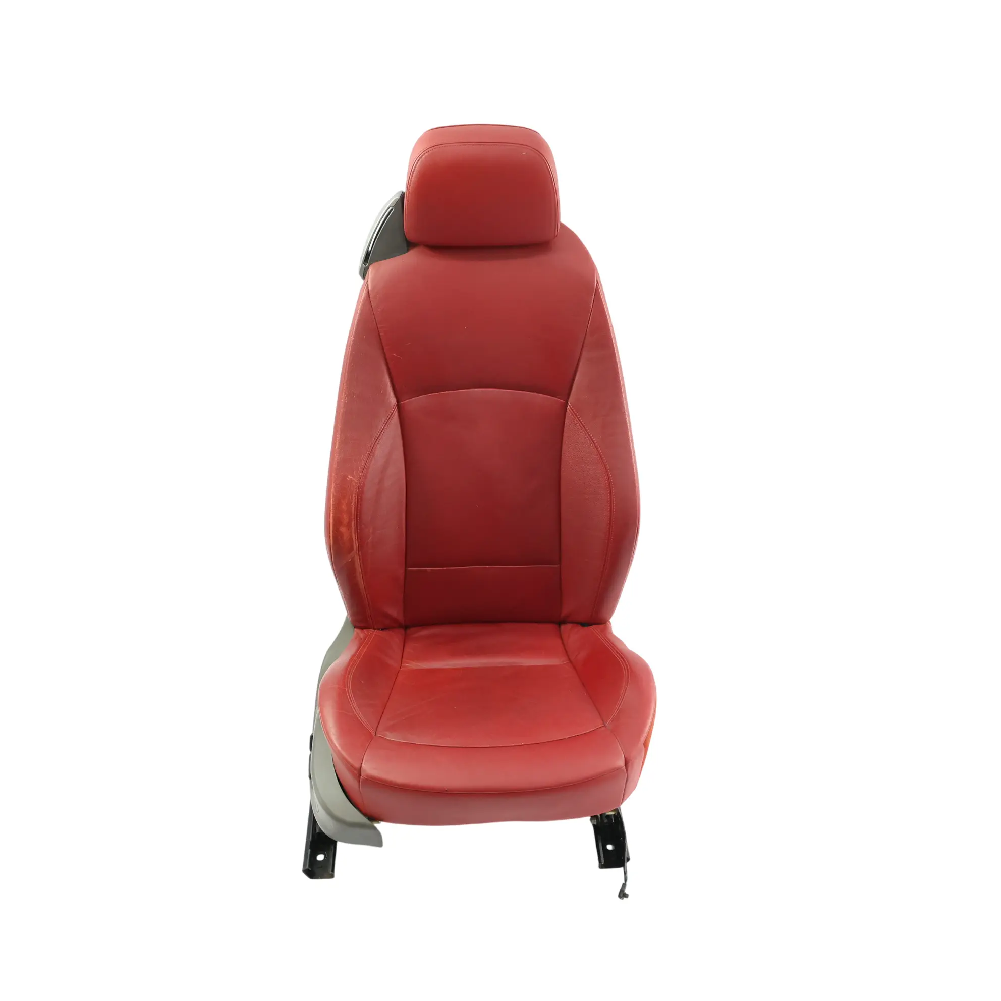 Front Seat BMW Z4 E85 E86 Cabrio Roadster Right O/S Red Leather Oregon Memory