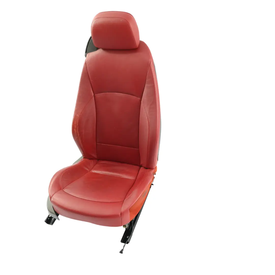  Front Seat BMW Z4 E85 E86 Cabrio Roadster Right O/S Red Leather Oregon Memory - SKU rhd-7121710-4 - Part number 7121710