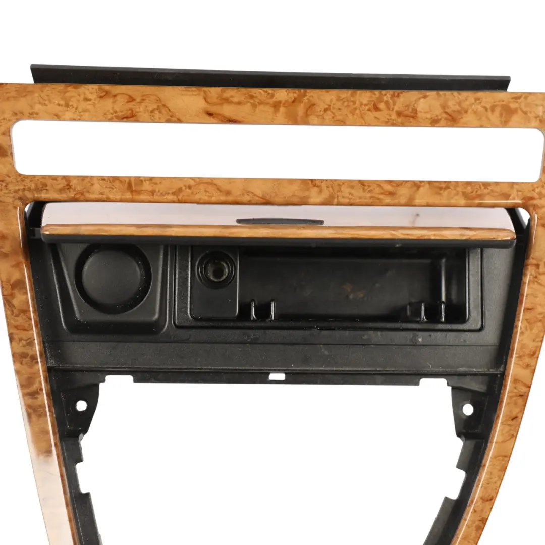BMW E63 E64 Dash Console Strip Trim Set Cover High Grade Wood - SKU RHD-7136221-2 - Part number 7136221