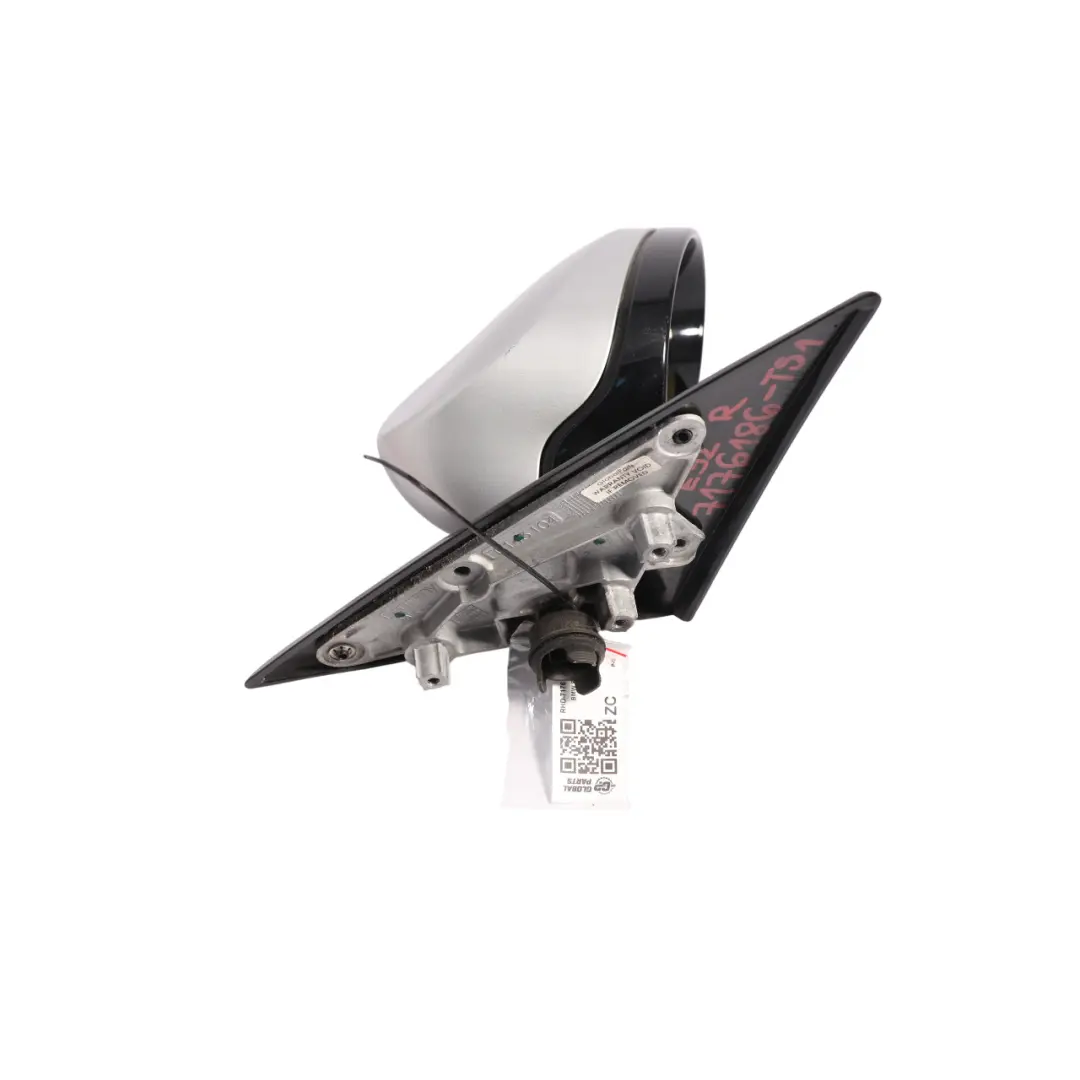 BMW E92 E93 M-Sport Right Heated Wing Mirror O/S Titansilber Silver - SKU RHD-7176186-TS - Part number 7176186