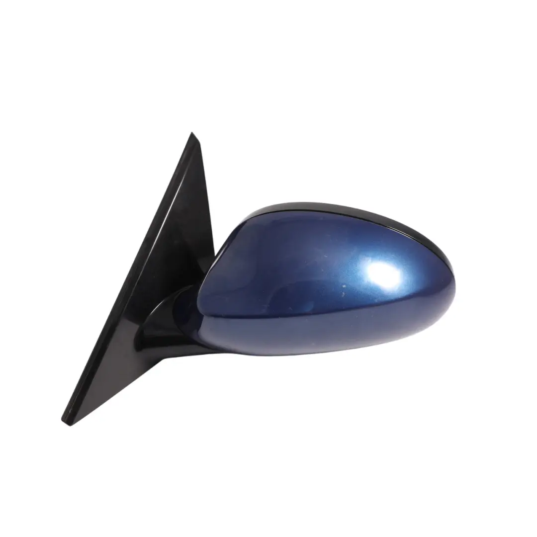 BMW 1 Series E81 E82 M Sport High Gloss Left Wing Mirror N/S Le Mans Blau Blue - SKU RHD-7185307-LMB - Part number 7185307