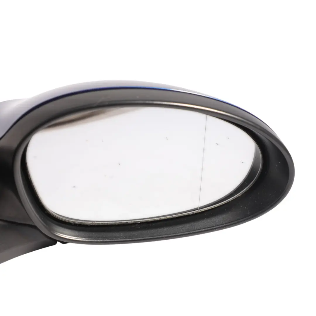 BMW 1 Series E81 E82 E88 Heated Right Wing Mirror O/S Montegoblau Montego Blue - SKU RHD-7185356-MTB - Part number 7185356