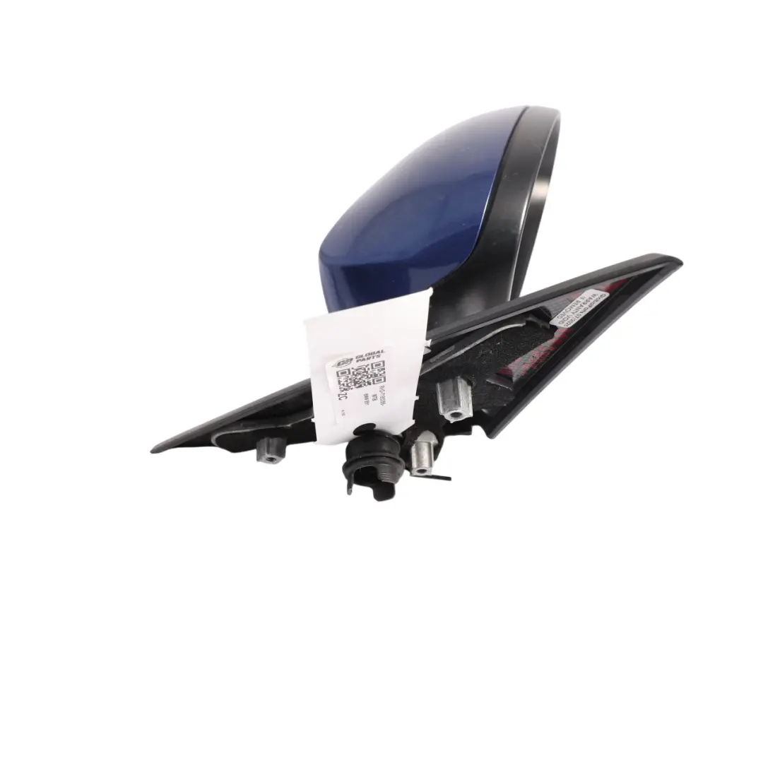 BMW 1 Series E81 E82 E88 Heated Right Wing Mirror O/S Montegoblau Montego Blue - SKU RHD-7185356-MTB - Part number 7185356