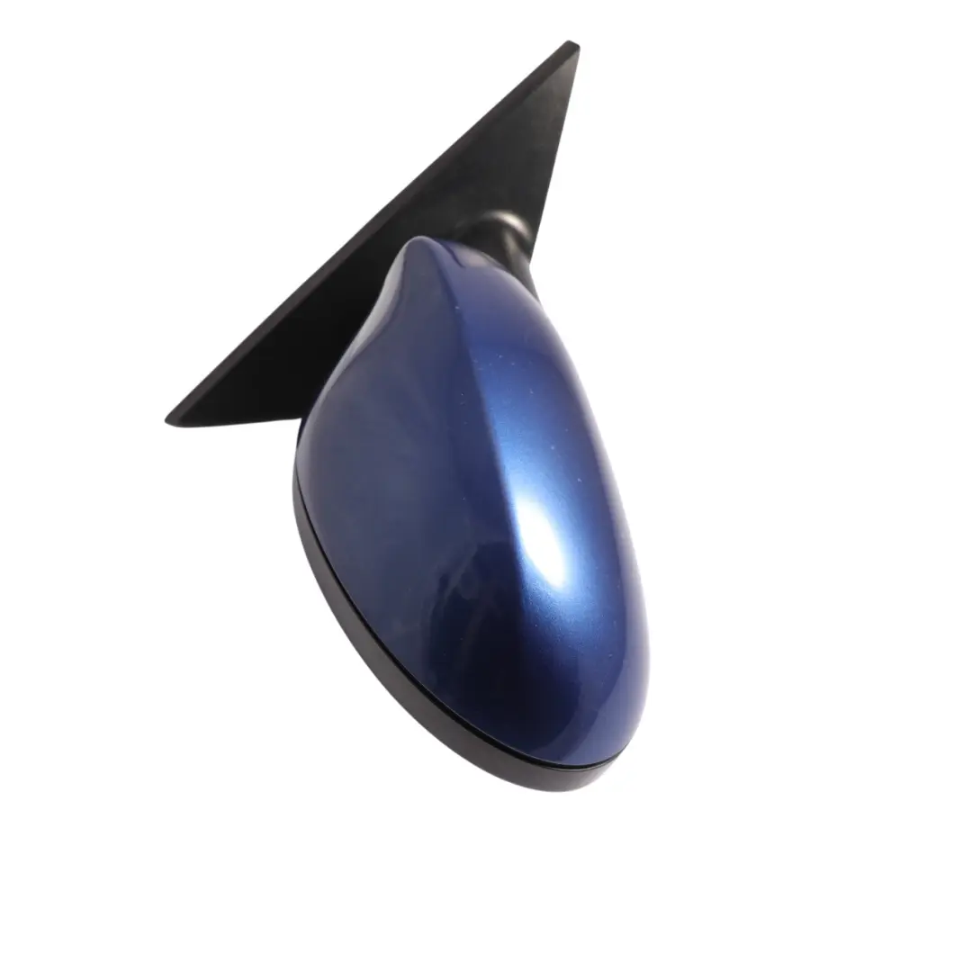 Heated Right Wing Mirror O/S Montegoblau Montego Blue to BMW 1 Series E81 E82 E88 with Part number 7185356 BMW 1 Series E81 E82 E88 Heated Right Wing Mirror O/S Montegoblau Montego Blue - SKU RHD-7185356-MTB - Part number 7185356