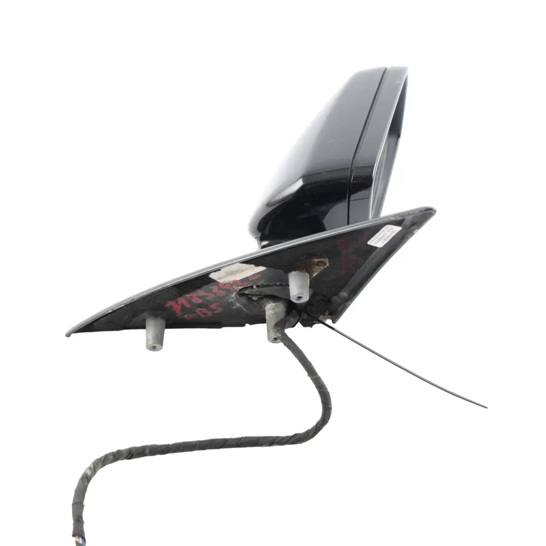 Heated Right Wing Mirror O/S Black Sapphire Metallic - 475 to BMW E63 E64 with Part number 7189342 BMW E63 E64 Heated Right Wing Mirror O/S Black Sapphire Metallic - 475 - SKU RHD-7189342-BS - Part number 7189342