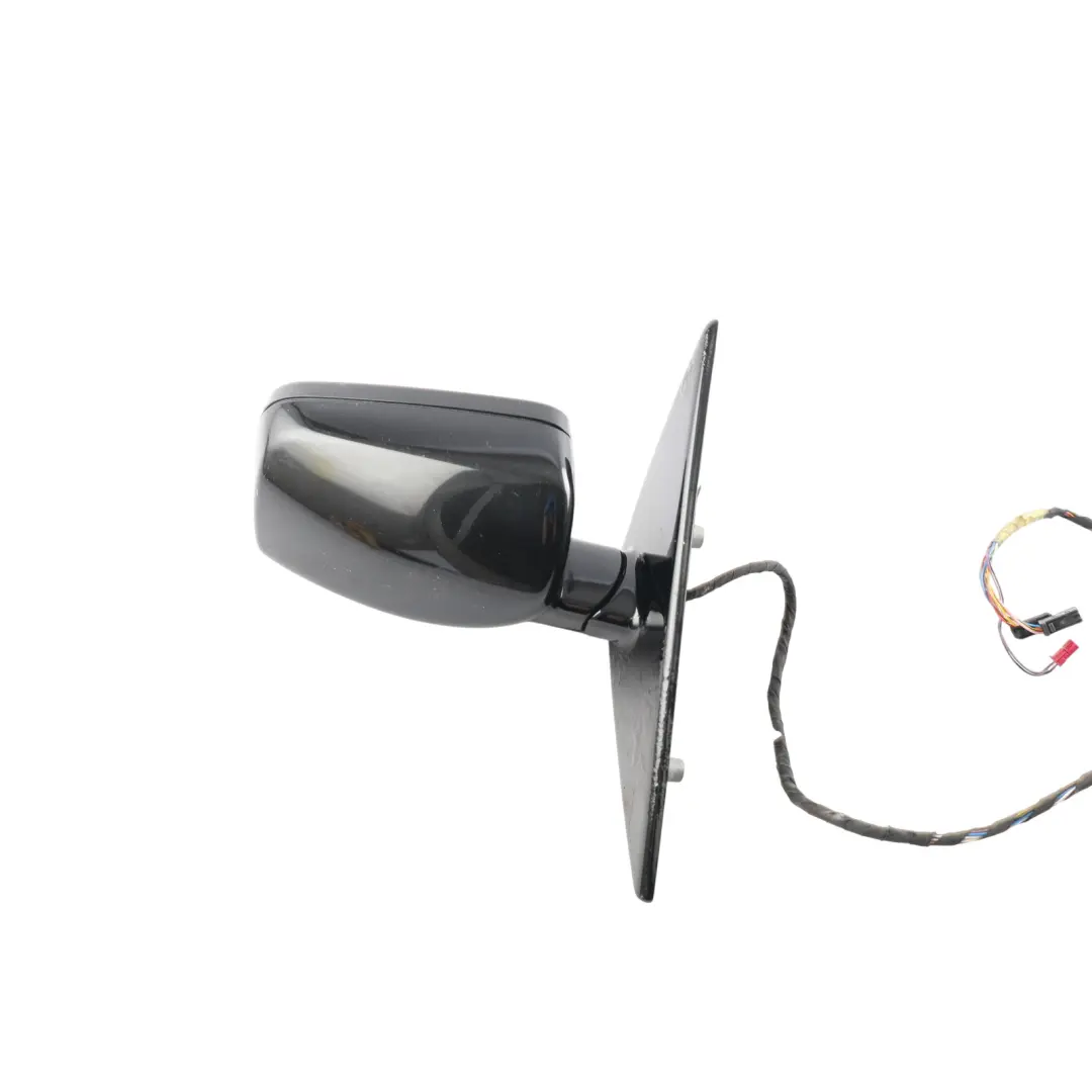 BMW E63 E64 Heated Right Wing Mirror O/S Black Sapphire Metallic - 475 - SKU RHD-7189342-BS - Part number 7189342
