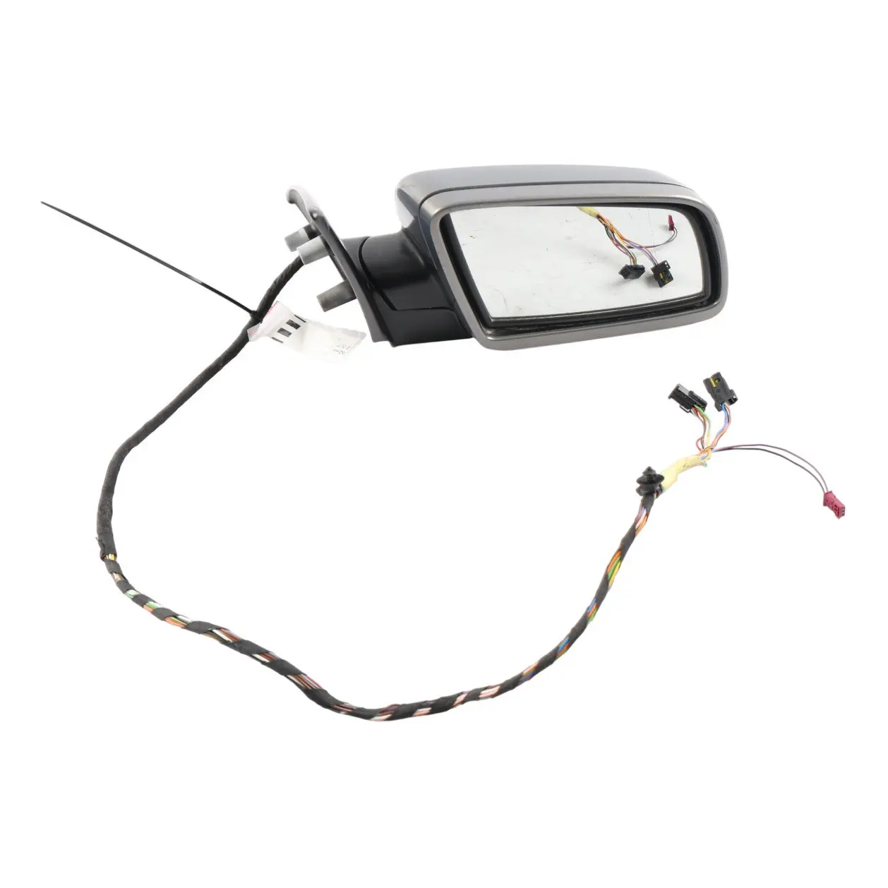 BMW E63 E64 Wing Mirror Auto Dip Power Fold Heated Right O/S Stratus Grey - 440