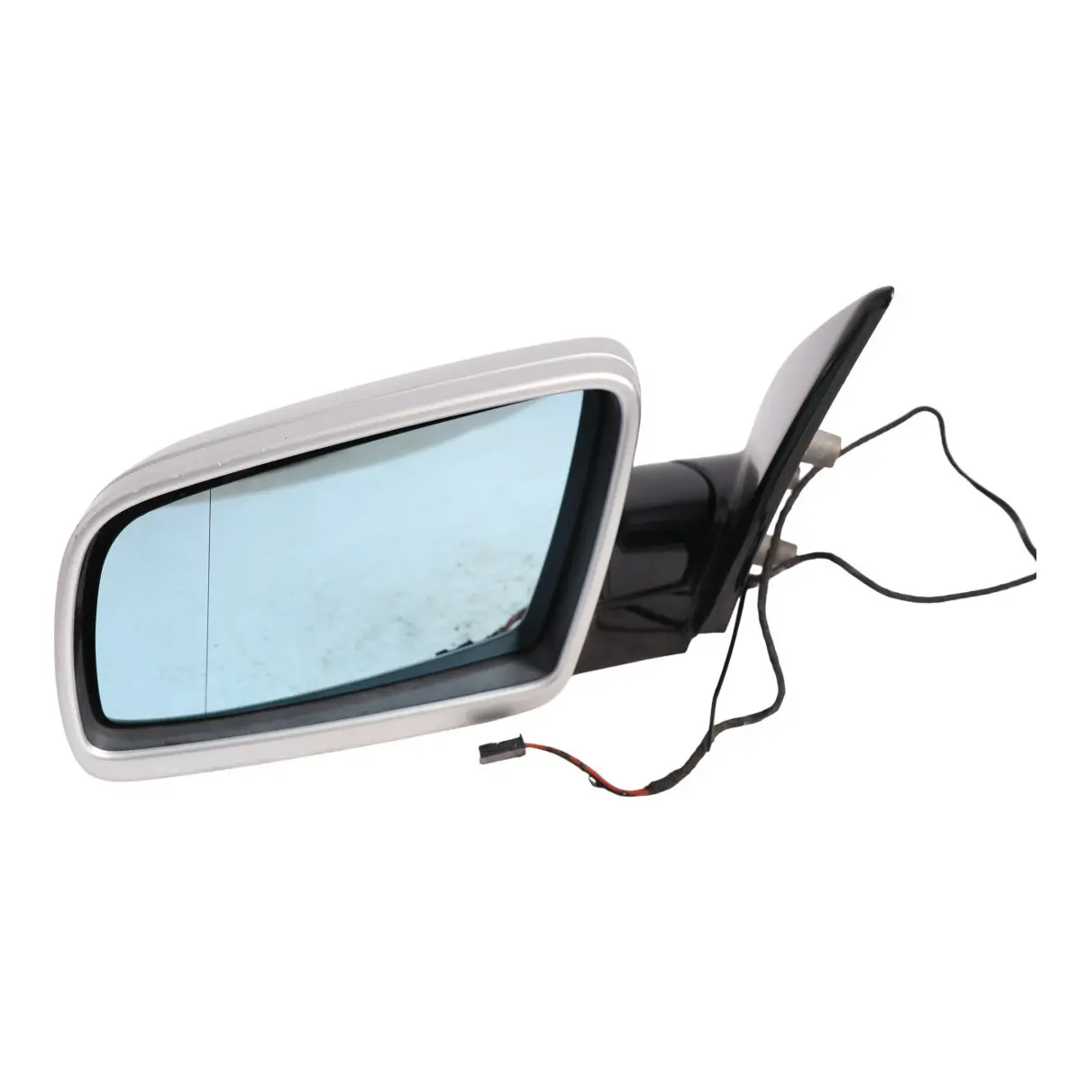 BMW E63 Side View Wing Mirror Left N/S 7189441 Titansilber Silver Metallic 354