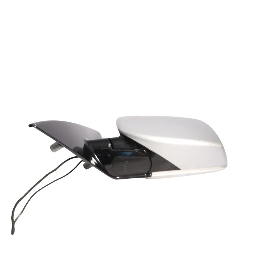 BMW E63 Side View Wing Mirror Left N/S Titansilber Silver Metallic 354 - SKU RHD-7189441-TS1 - Part number 7189441