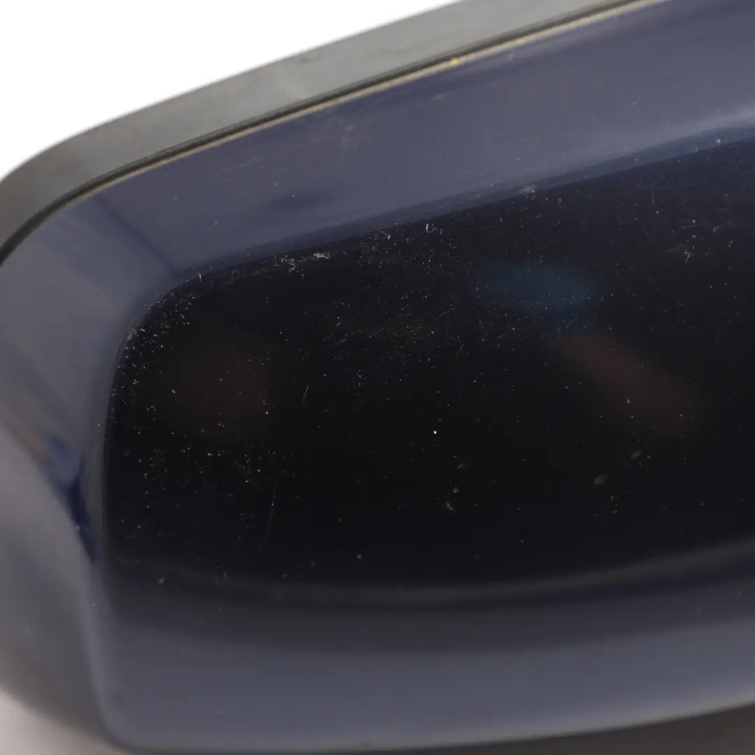 Heated Right Wing Mirror O/S Tiefseeblau Blue A76 to BMW E60 E61 LCI with Part number 7189572 BMW E60 E61 LCI Heated Right Wing Mirror O/S Tiefseeblau Blue A76 - SKU RHD-7189572-DSB1 - Part number 7189572