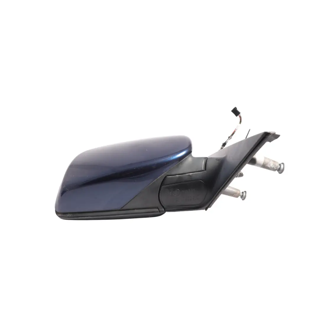 Heated Right Wing Mirror O/S Tiefseeblau Blue A76 to BMW E60 E61 LCI with Part number 7189572 BMW E60 E61 LCI Heated Right Wing Mirror O/S Tiefseeblau Blue A76 - SKU RHD-7189572-DSB1 - Part number 7189572