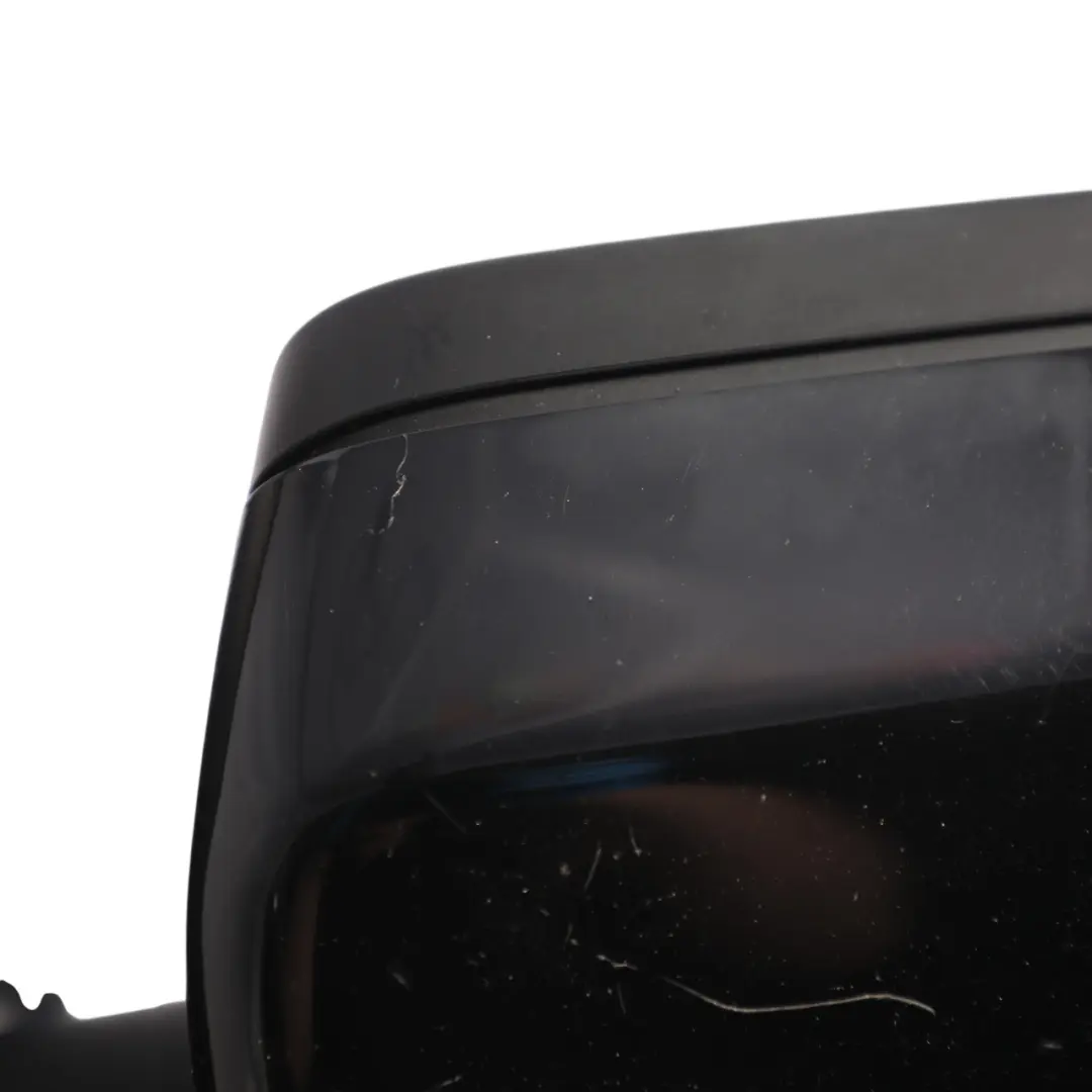  Wing Mirror BMW E60 E61 LCI Heated Left Door Passenger N/S Schwarz 2 Black - SKU RHD-7189573-SCH - Part number 7189573