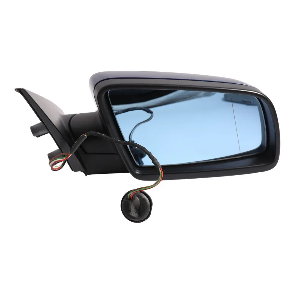 BMW E60 E61 LCI Wing Mirror Door Right O/S Outside Le Mans Blue Metallic - 381
