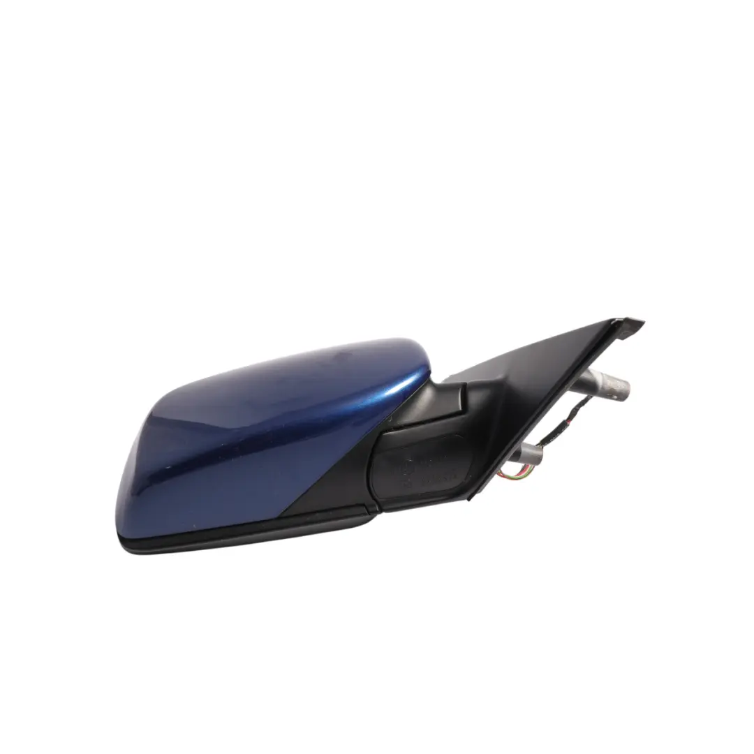 BMW E60 E61 LCI Wing Mirror Door Right O/S Outside Le Mans Blue Metallic - 381 - SKU RHD-7189574-LMB - Part number 7189574