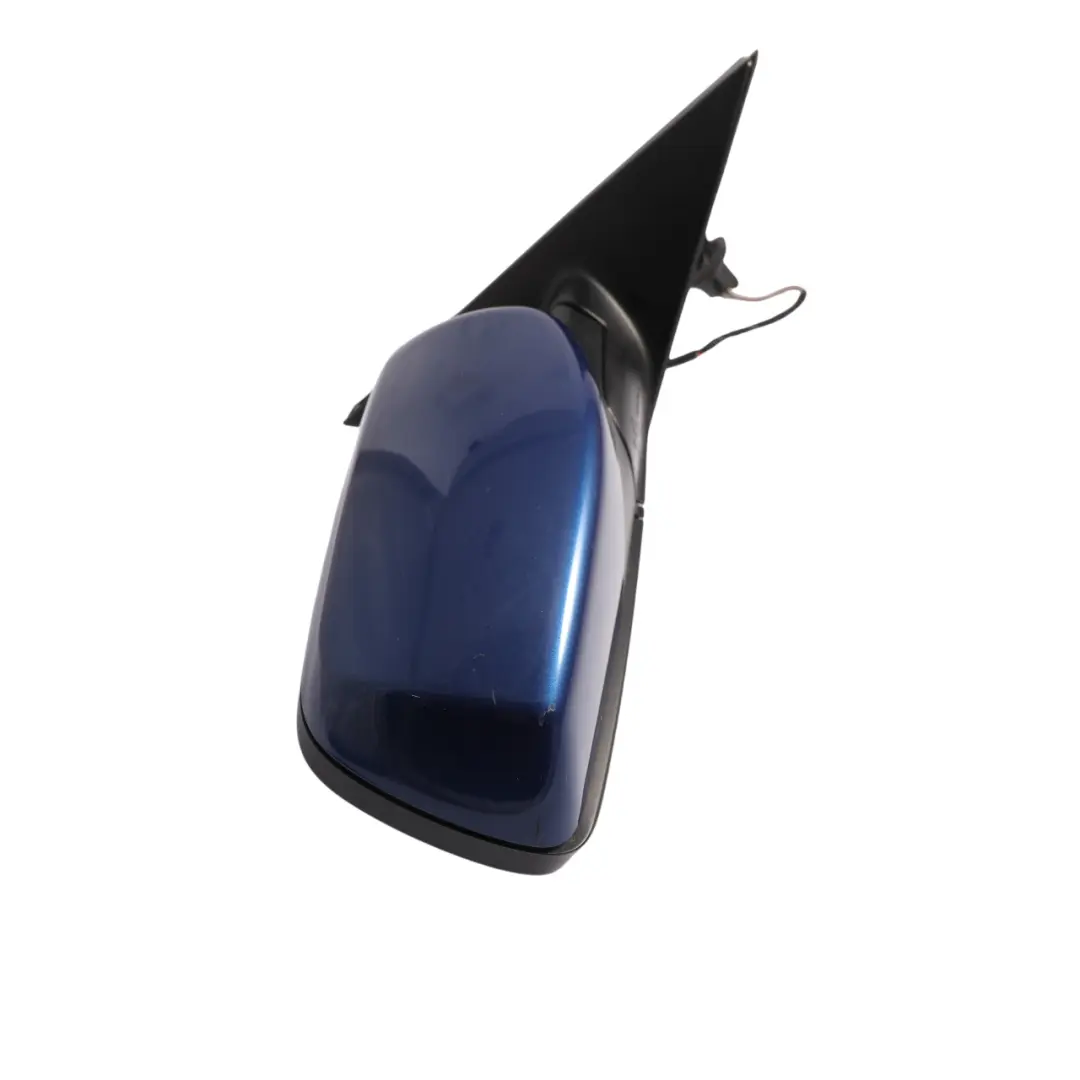 BMW E60 E61 LCI Wing Mirror Door Right O/S Outside Le Mans Blue Metallic - 381 - SKU RHD-7189574-LMB - Part number 7189574