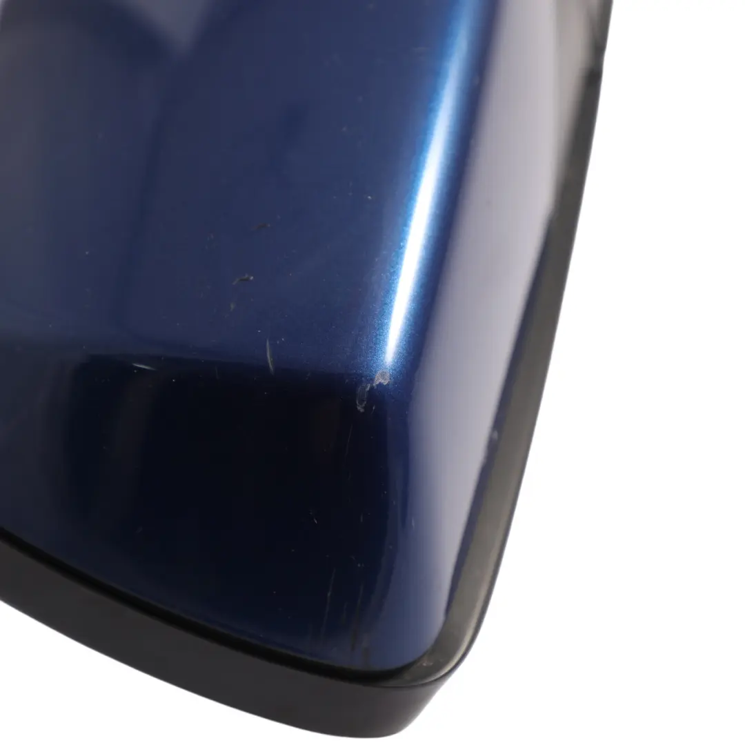 Wing Mirror Door Right O/S Outside Le Mans Blue Metallic - 381 to BMW E60 E61 LCI with Part number 7189574 BMW E60 E61 LCI Wing Mirror Door Right O/S Outside Le Mans Blue Metallic - 381 - SKU RHD-7189574-LMB - Part number 7189574