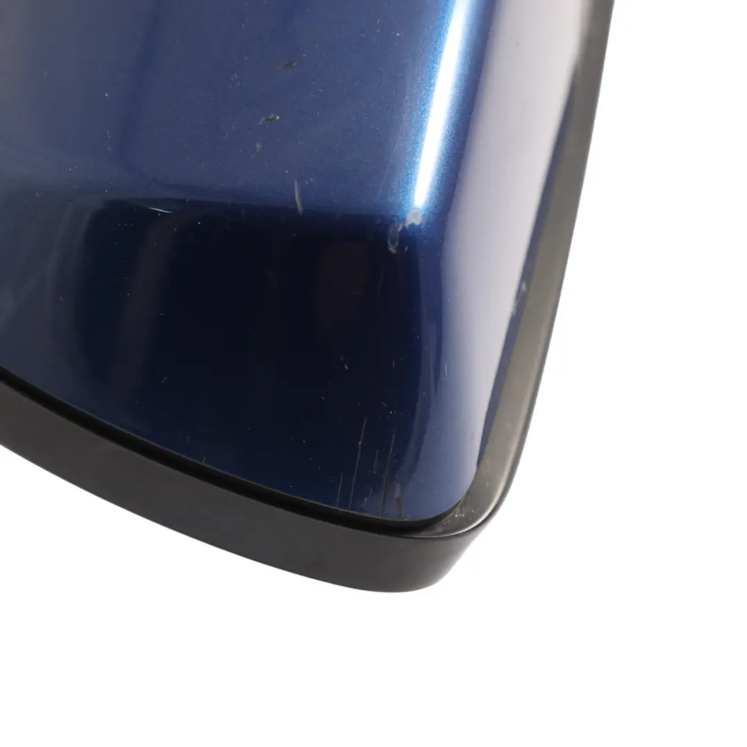 BMW E60 E61 LCI Wing Mirror Door Right O/S Outside Le Mans Blue Metallic - 381 - SKU RHD-7189574-LMB - Part number 7189574