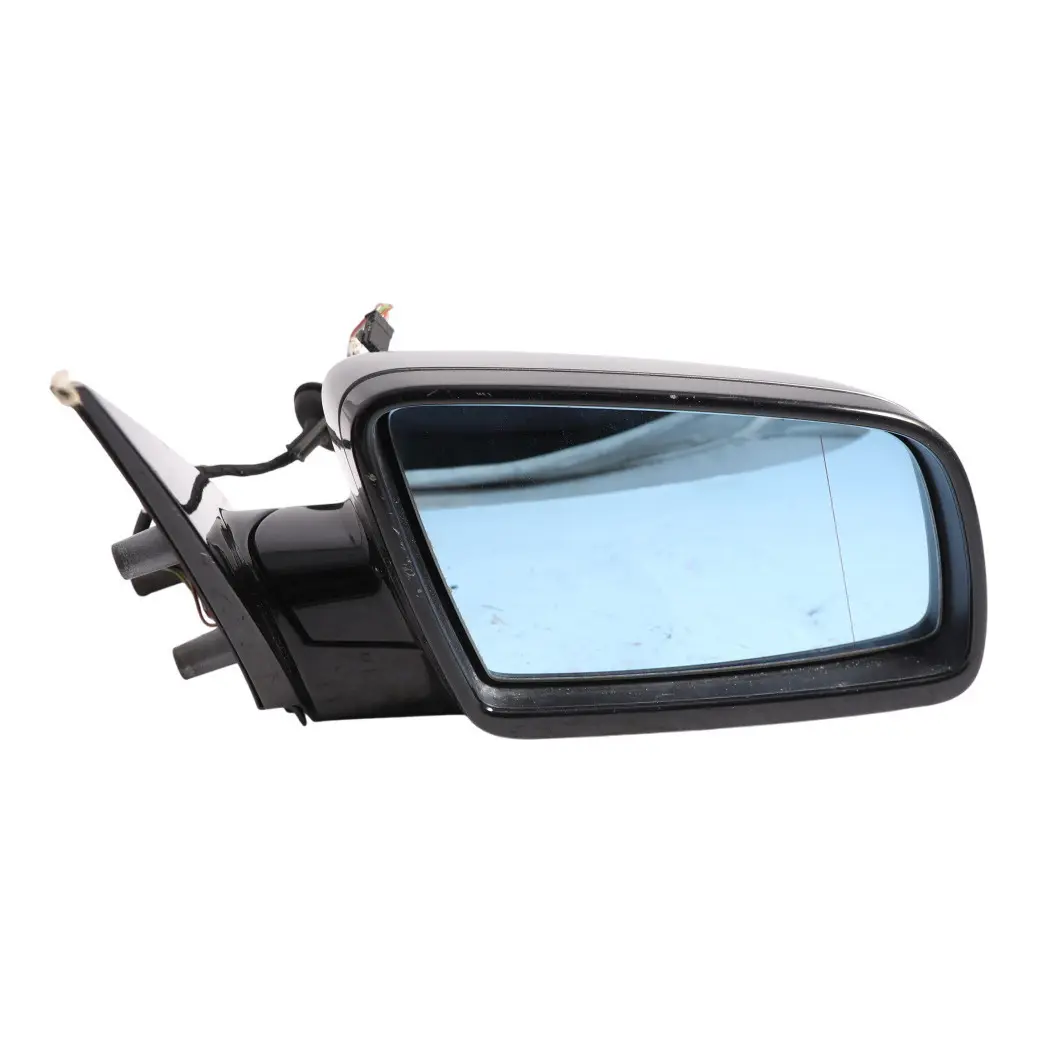 BMW 5 Series E60 E61 LCI Heated Right Wing Mirror Memory O/S Spacegrau Grey