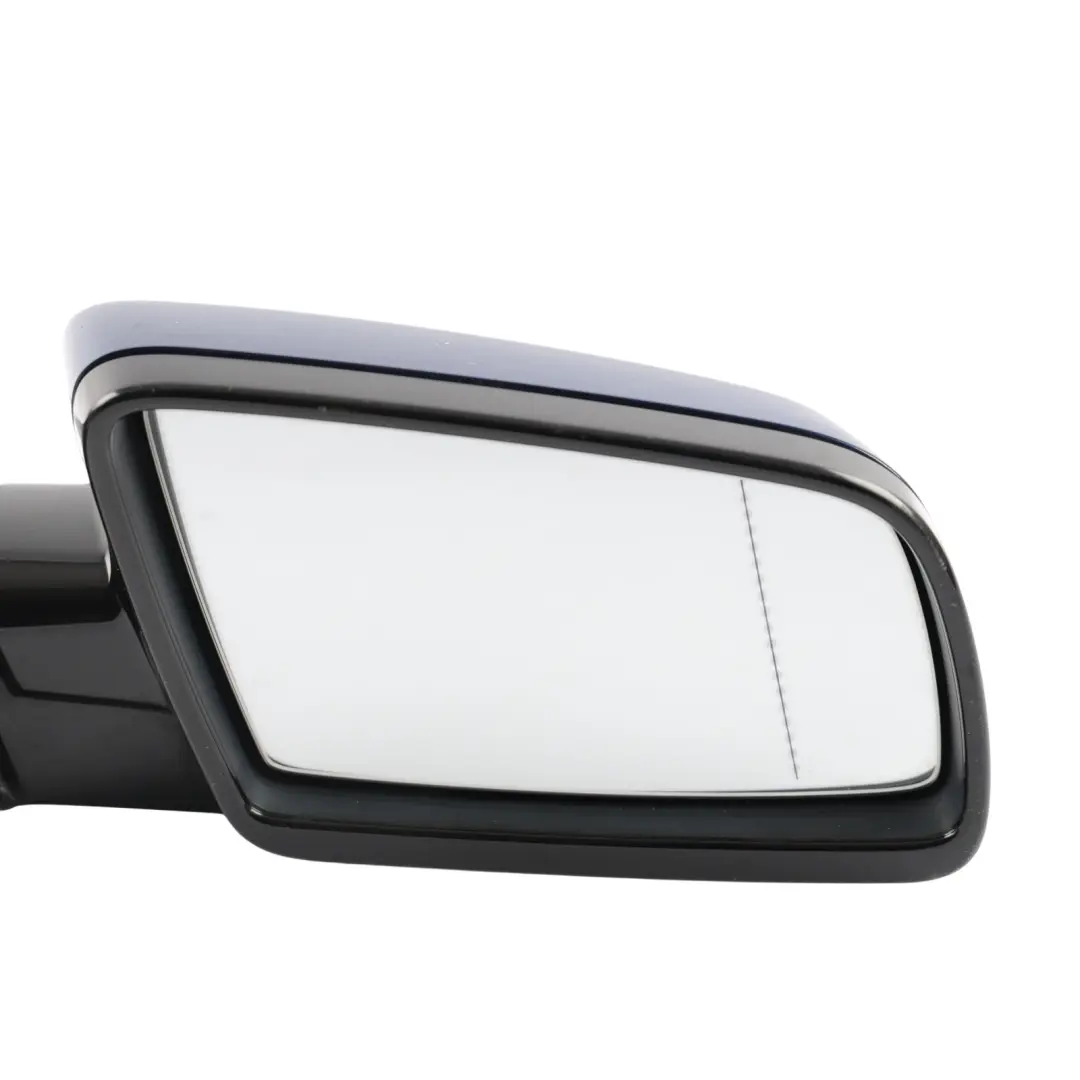 BMW E60 E61 LCI Wing Mirror M Sport Right O/S Le Mans Blau - 381 - SKU RHD-7189634-LMB - Part number 7189634