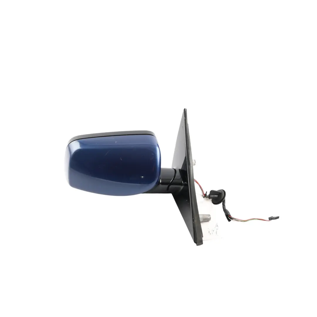 BMW E60 E61 LCI Wing Mirror M Sport Right O/S Le Mans Blau - 381 - SKU RHD-7189634-LMB - Part number 7189634