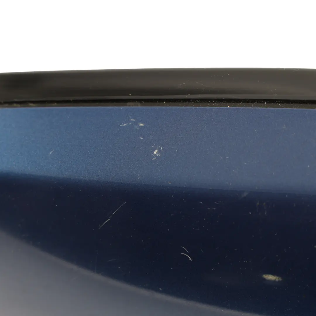 BMW E60 E61 LCI Wing Mirror M Sport Right O/S Le Mans Blau - 381 - SKU RHD-7189634-LMB - Part number 7189634