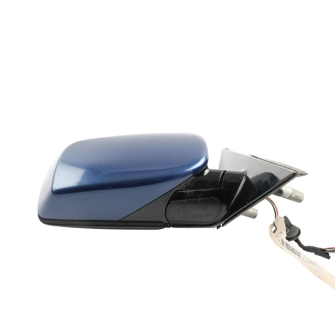 BMW E60 E61 LCI Wing Mirror M Sport Right O/S Le Mans Blau - 381 - SKU RHD-7189634-LMB - Part number 7189634