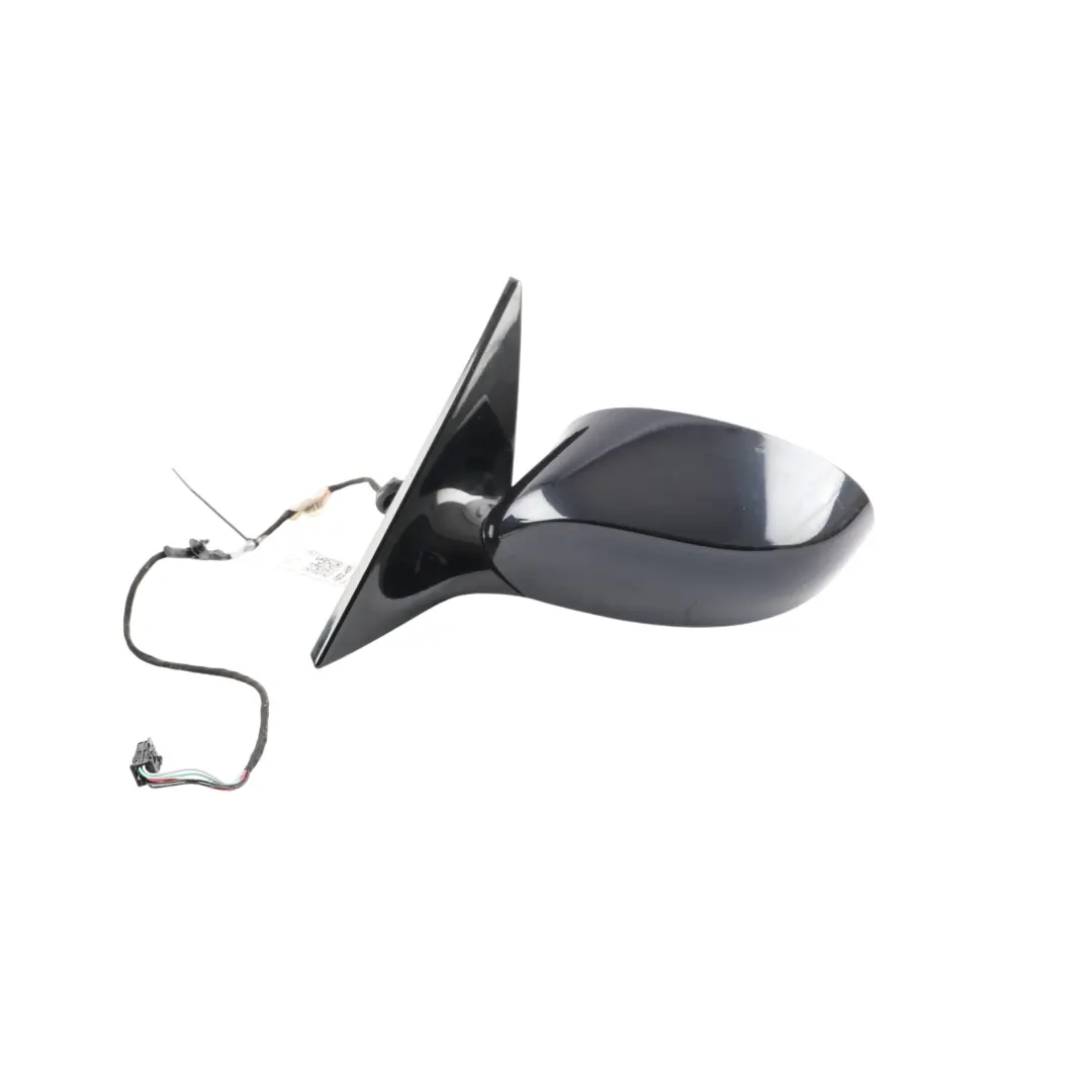 BMW Z4 E85 E86 Left Heated Wing Mirror N/S Carbonschwarz Carbon Black 416 - SKU rhd-7189707-CAR - Part number 7189707