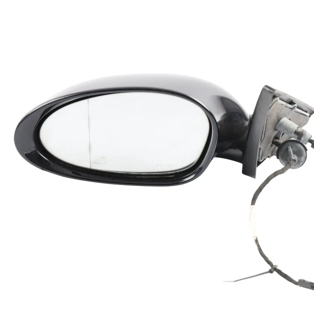 BMW Z4 E85 E86 Left Heated Wing Mirror N/S Carbonschwarz Carbon Black 416 - SKU rhd-7189707-CAR - Part number 7189707