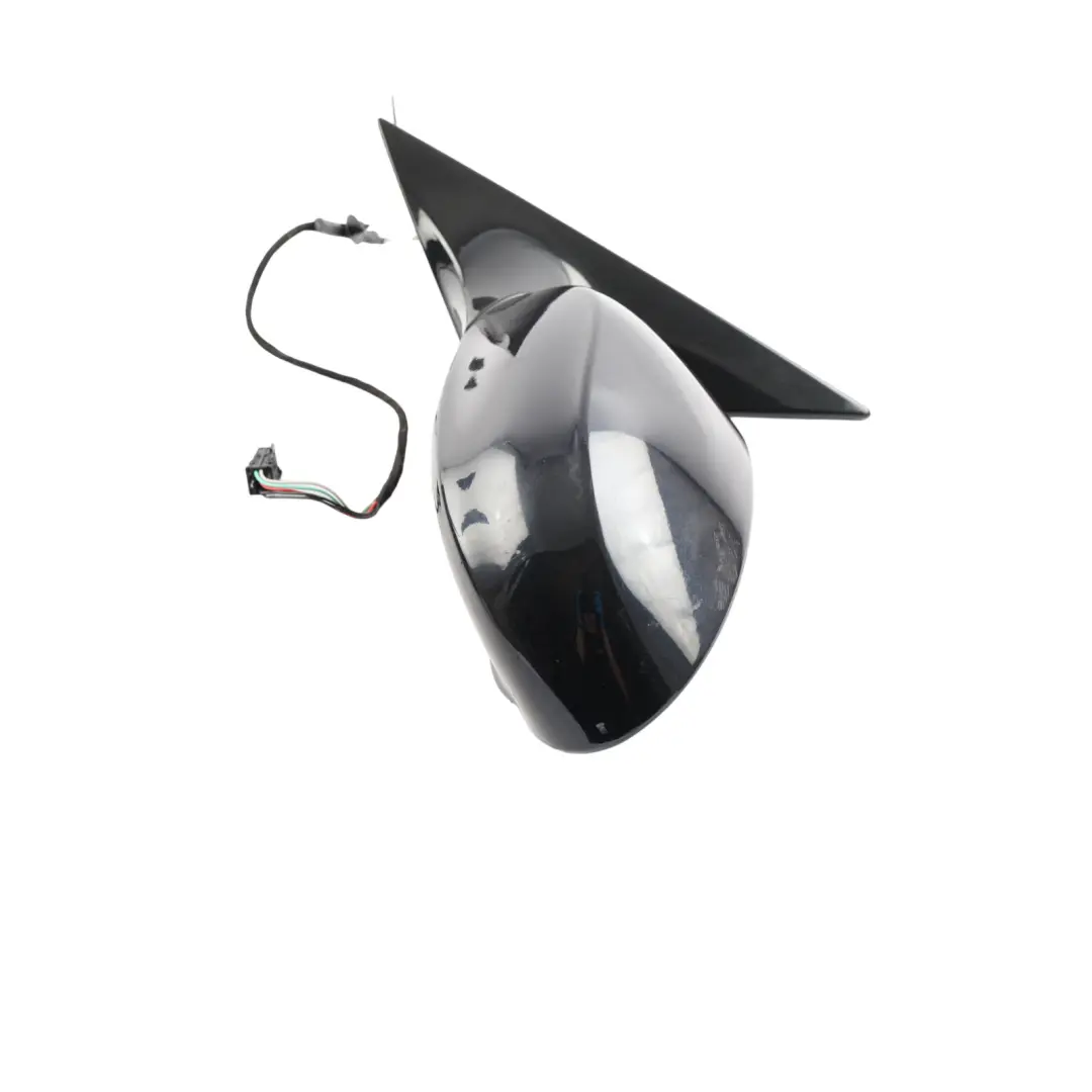 BMW Z4 E85 E86 Left Heated Wing Mirror N/S Carbonschwarz Carbon Black 416 - SKU rhd-7189707-CAR - Part number 7189707