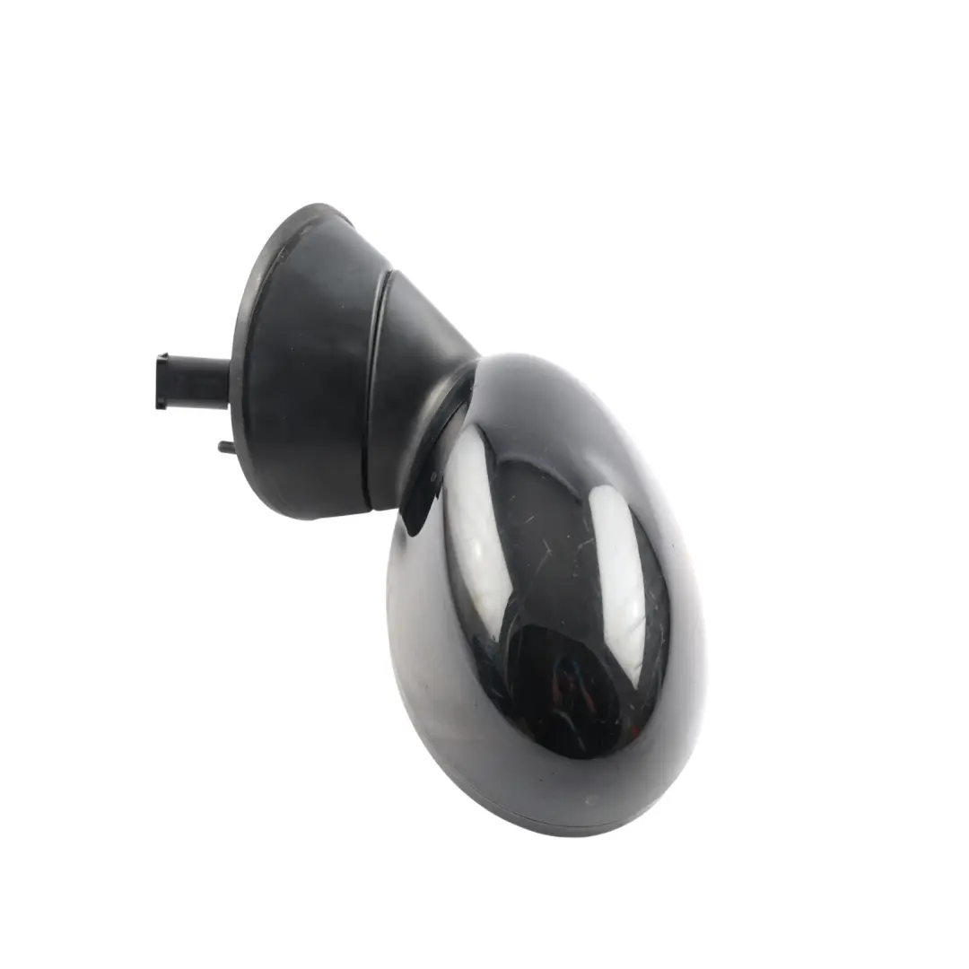 Mini R50 R53 Door Wing Mirror Left N/S Cosmosschwarz Cosmos Black - 303 - SKU RHD-7192471-COS - Part number 7192471