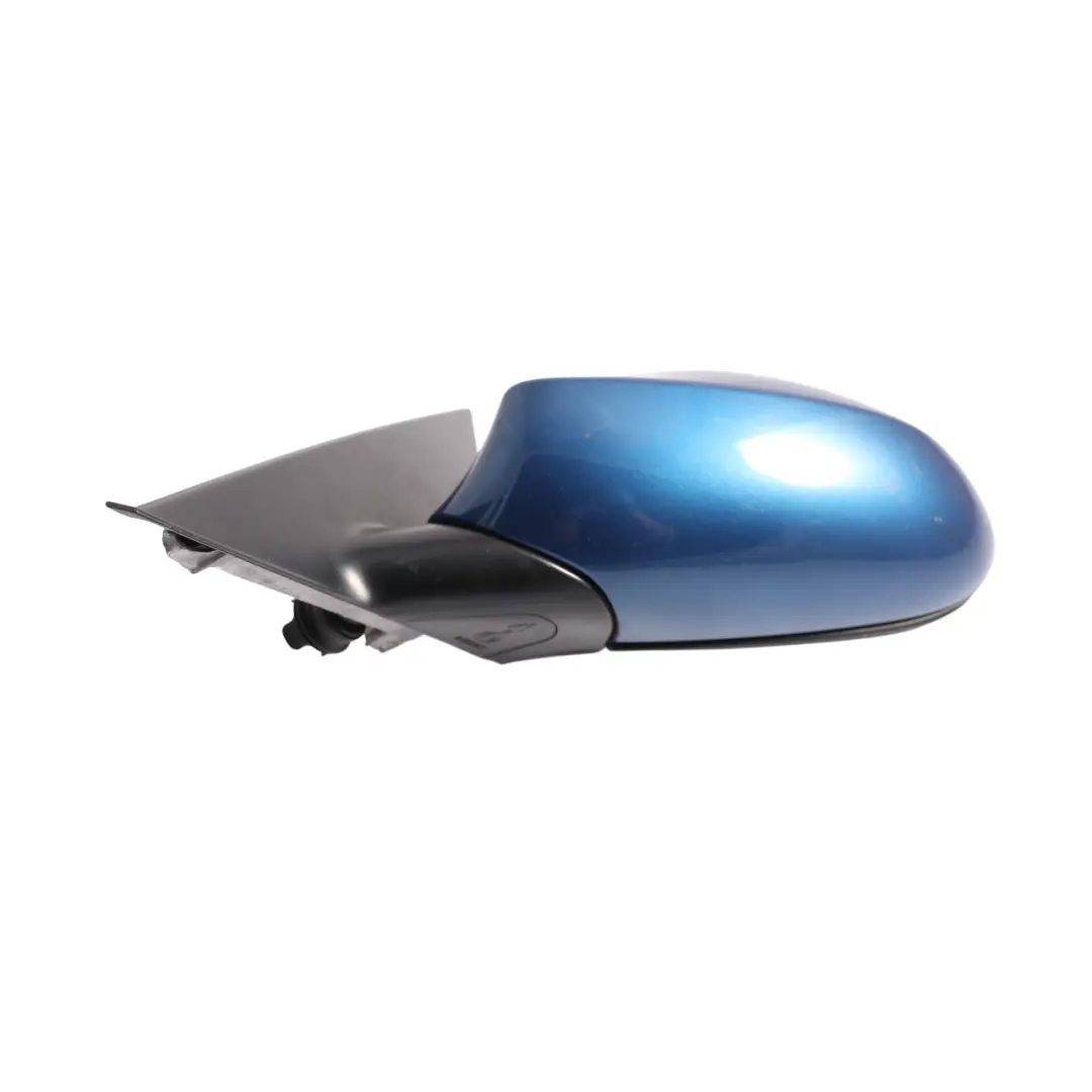 BMW E87 Heated Left Wing Mirror N/S Sydneyblau Sydney Blau Blue A19 - SKU RHD-7189851-SYD - Part number 7189851