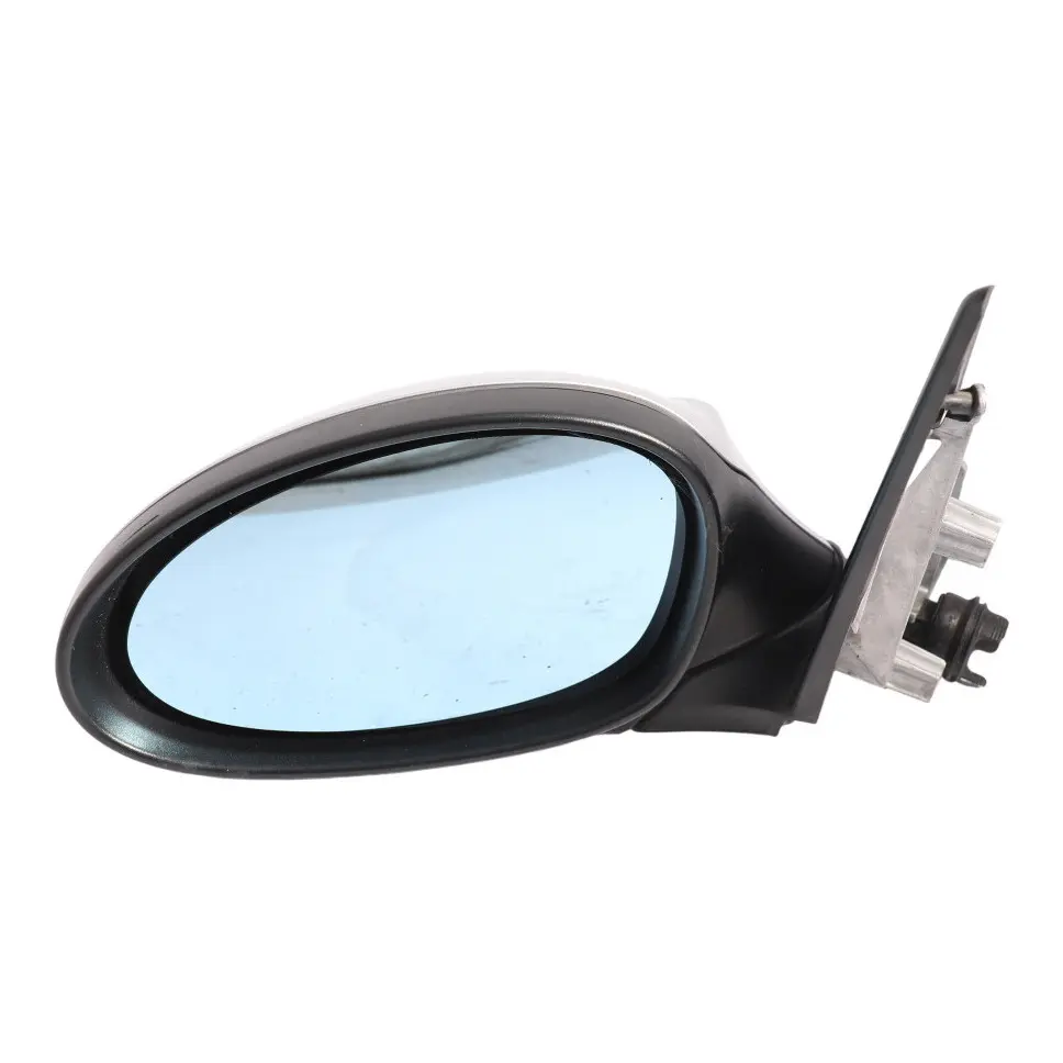 BMW E87 Wing Mirror Door Left N/S Titansilber 3PIN Titan Silver Metallic - 354