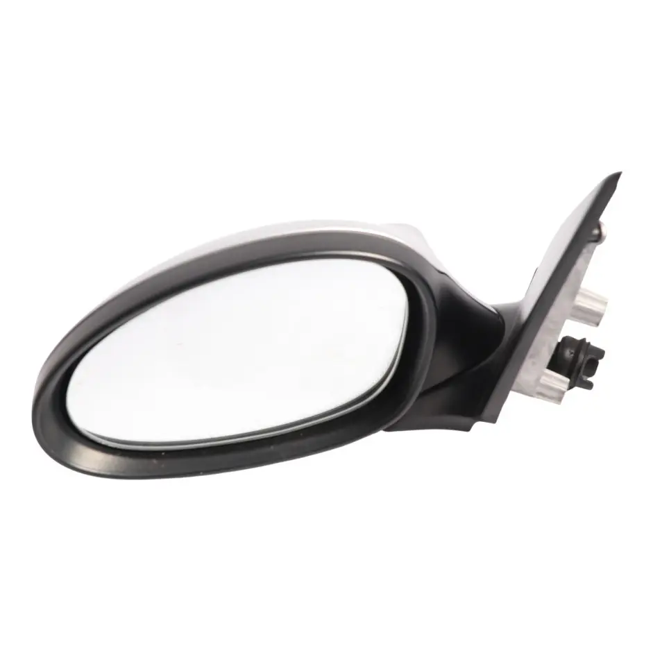 BMW E87 Heated Left Wing Mirror 5 Pins N/S Titansilber Titan Silver