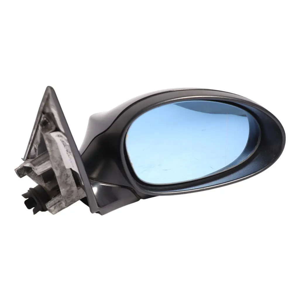 BMW E87 Heated Right Wing Mirror O/S High Gloss Black Sapphire 475