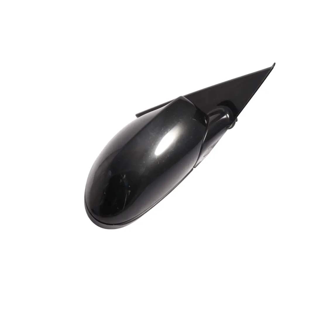 BMW E87 Heated Right Wing Mirror O/S High Gloss Black Sapphire 475 - SKU RHD-7189896-BS - Part number 7189896