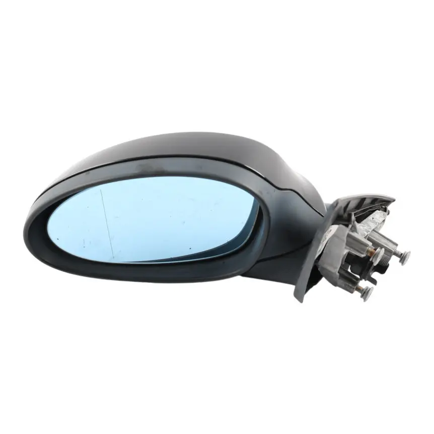 BMW E90 E91 Heated Left Wing Mirror N/S 5 Pins Black Sapphire Metallic 475