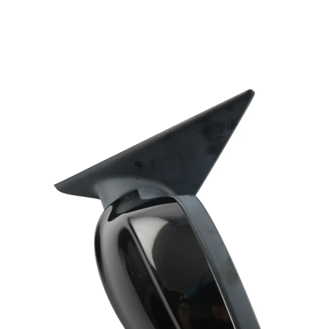 BMW E90 E91 Heated Left Wing Mirror N/S 5 Pins Black Sapphire Metallic 475 - SKU RHD-7189947-BS2 - Part number 7189947