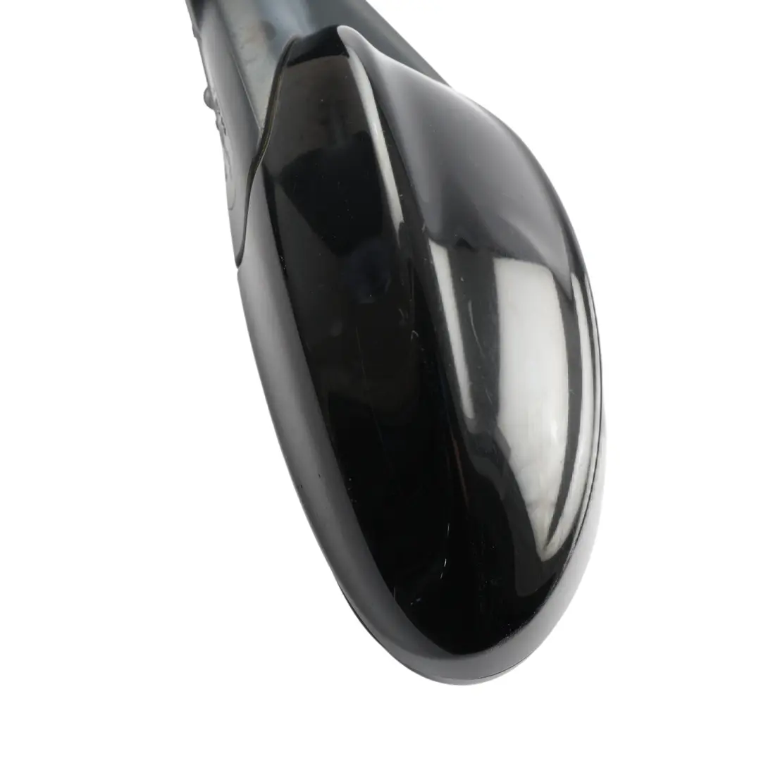 BMW E90 E91 Heated Left Wing Mirror N/S 5 Pins Black Sapphire Metallic 475 - SKU RHD-7189947-BS2 - Part number 7189947