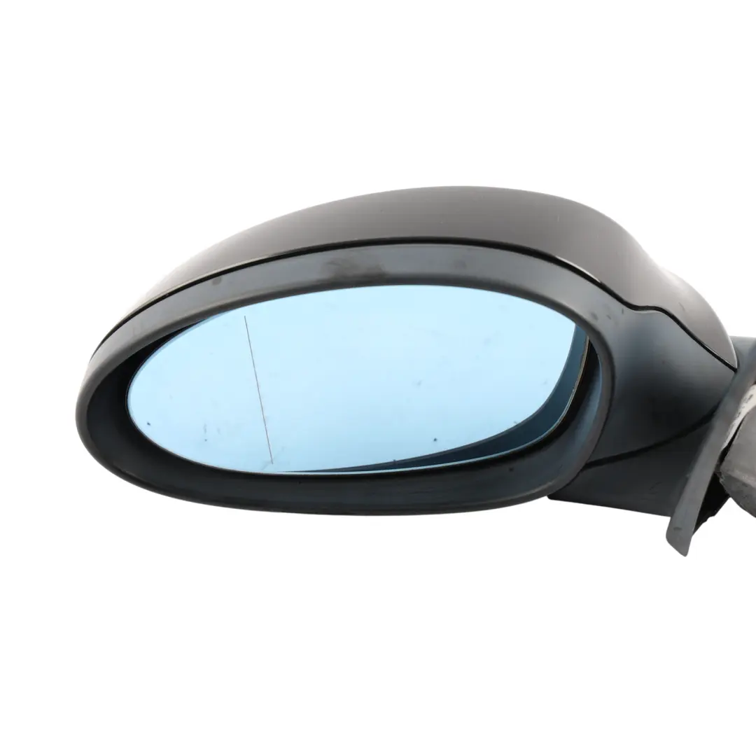 BMW E90 E91 Heated Left Wing Mirror N/S 5 Pins Black Sapphire Metallic 475 - SKU RHD-7189947-BS2 - Part number 7189947